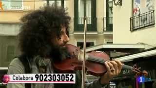 Ara Malikian tocando en la calle  Madrid [upl. by Fitzger]