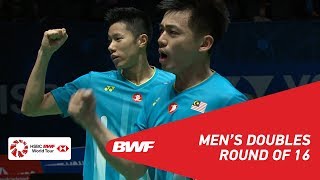 R16  MD  ENDOWATANABE JPN 4 vs GOHTAN MAS  BWF 2019 [upl. by Suiratnod]