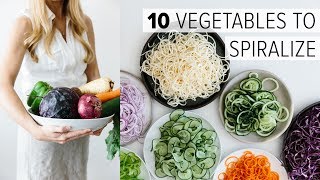 How to Use a Spiralizer [upl. by Drhcir]