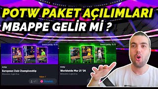 POTW PAKET AÇILIMLARI 🔥ŞAMPİYONLAR LİGİ MBAPPE GELİR Mİ  EFOOTBALL 2024 MOBİLE TOP AÇILIMI [upl. by Asiole]