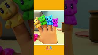 Gummy Bear Finger Family With Daddy Finger shorts gummybear nurseryrhymes [upl. by Ermentrude]