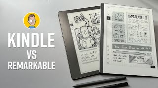 The Kindle Scribe VS The ReMarkable II [upl. by Llemrej]