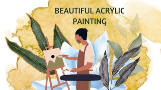 Easy Acrylic Painting Ideas for Beginners Unleash Your Inner Artist [upl. by Adnarim]