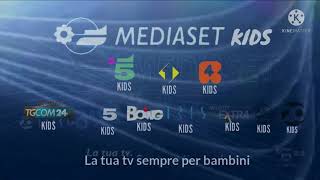 Bumper Mediaset Kids con vecchio logo Canale5 vecchio logo rete 4 e vecchio logo Boing [upl. by Scheider]