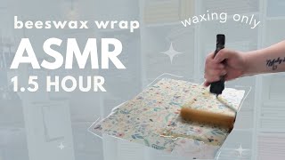 15 HOUR OF BEESWAX WRAP ASMR 🐝 WAXING ONLY [upl. by Anirbas]