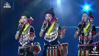 China yunnan Jinghpaw girl Song 🖤❤️💚kachingirlsingphojinghpawfypシ゚ northeastchinaviralvideo [upl. by Ardnaskela694]