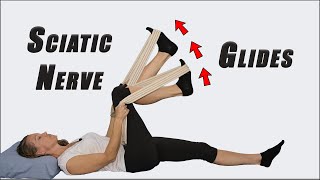 Flossing Exercises for SCIATIC NERVE Entrapment and PIRIFORMIS SYNDROME [upl. by Aniluj780]