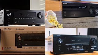 Sony TAAN1000 vs Denon AVRX2800H Few Differences Between Sony’s AVR amp Denons New AV Receiver [upl. by Lexis]