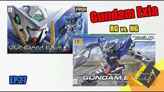 Gunpla  RG Gundam Exia และ HG Exia ตัวไหนสวยกว่ากัน [upl. by Temp566]