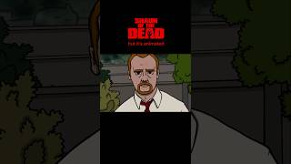 Shaun Of The Dead  Animation 2danimation shaunofthedead horror funny art animatedfilm art [upl. by Eitisahc206]