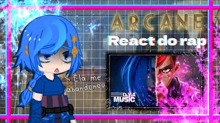 Arcane reagindo ao rap da Jinx💙 e Vi❤  O passado⌛️ não vai voltar  GC  🇧🇷🇺🇲 [upl. by Southard]