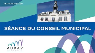 Conseil municipal d Auray 27032024 [upl. by Elyn]