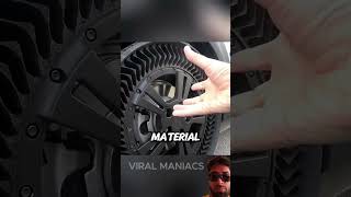 Airless tyres uses wheels trending shorts shortsvideo viralvideo instagram [upl. by Longawa20]