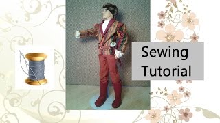 Free Ken Clothes Sewing Patterns and Tutorial [upl. by Jamie547]