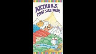 Closing To Arthur Arthurs First Sleepover 1998 VHS [upl. by Warton]