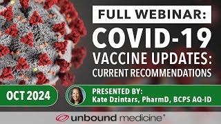 COVID19 Vaccine Updates Current Recommendations [upl. by Wain]