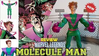 🔥 Marvel Legends Molecule Man Figure Review amp Reveal Custom Hasbro Kitbash from Fantastic 4 Comics💥 [upl. by Hseyaj]