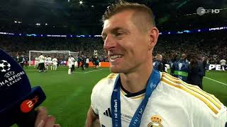 Toni Kroos rastet im Interview nicht aus [upl. by Aliuqet218]