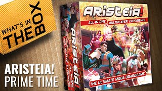 Unboxing Aristeia Prime Time  Corvus Belli [upl. by Itnavart]