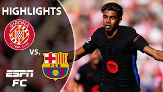 🚨 DOMINATION 🚨 Girona vs Barcelona  LALIGA HIGHLIGHTS  ESPN FC [upl. by Airym]