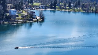 Rowing Tour Across Scenic Lake Bled In Slovenia lakebled slovenia sloveniatravel pinoytravel [upl. by Joktan]