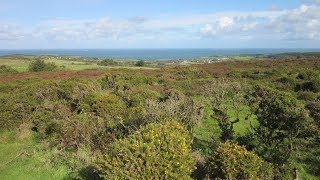 Lligwy Bay Mynydd Bodafon Hill Coastal Walk Scenery  Anglesey Walks Tour Wales Walking Holidays UK [upl. by Nahamas32]