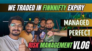 TRADED IN FINNIFTY EXPIRY  MANAGED WELL  RISK MANAGEMENT VLOG optiontrading finnifty [upl. by Northrop]