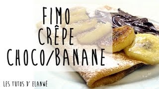 Tutoriel pâte Fimo 13  Comment réaliser une crêpes glaceChantillybanane [upl. by Hanni797]