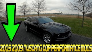 How To Make Your 20052009 Ford Mustang Quicker Than Stock  TOP Performance Mods [upl. by Aanas]