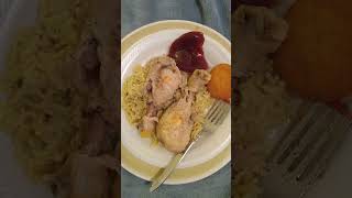 How To Cook Spicy Cajun Boiled Chicken Drumsticks In Chicken Gravy Over Chicken Flavored Rice [upl. by Dercy]