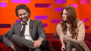 Gerard Butler  The Graham Norton Show January 6 2012 Part 3 [upl. by Ollecram]