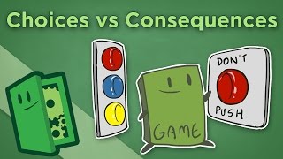 Choices vs Consequences  What Player Decisions Mean in Games  Extra Credits [upl. by Ahsiadal]