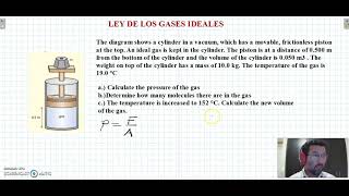 Ley de los gases ideales [upl. by Hsiekal]