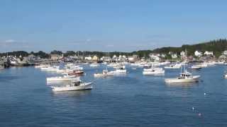 Carvers Harbor from Vinalhaven Ferry Maine [upl. by Korb]