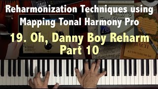 Reharmonization Techniques Oh Danny Boy Reharmonization 1923 using Mapping Tonal Harmony Pro [upl. by Philbert]