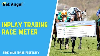 Betfair trading software  Bet Angel  Inplay Race Meter [upl. by Otrebtuc]