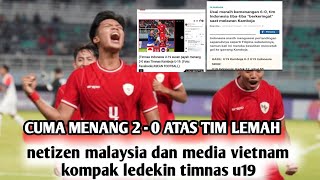 PERMAINAN MONOTON cuma menang 20 atas kamboja sebutan king indo di hujat media netijen vietnam [upl. by Kristofor]