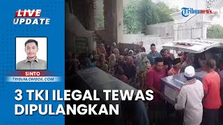 Kepulangan 3 Jenazah PMI Asal Lombok yang Kecelakaan di Malaysia Disambut Isak Tangis Keluarga [upl. by Einaffets]