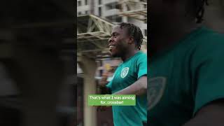 Festy Ebosele vs Michael Obafemi knuckleball challenge 👀😂😫 [upl. by Aniuqal]