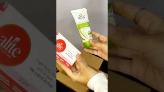 Alite skincare face wash and antiacne soap unboxing skincare [upl. by Latisha263]