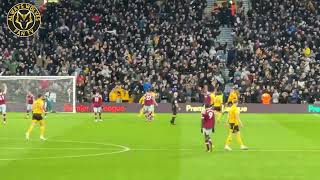 Daniel Podence Goal Winning Breakaway Goal for Wolves v West Ham 💥 Wolves 10 West Ham [upl. by Audry]