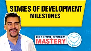 Growth amp Developmental Milestones  Pediatric Nursing Stages of Development [upl. by Karalee]