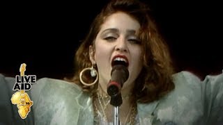 Madonna  Holiday Live Aid 1985 [upl. by Leonardo]