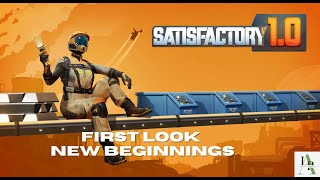 Satisfactory 10 Update  Full No Commentary Gameplay Walkthrough [upl. by Ellehcim]