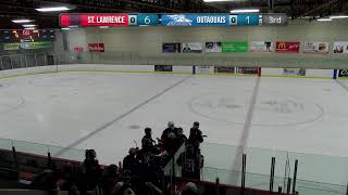 RSEQ D1 Hockey Masculin 🏒 Outaouais  St Lawrence 20240322 [upl. by Stromberg]