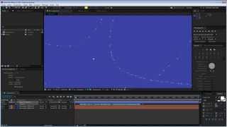 Tutoriels After effects en français  Dessin de trajectoire [upl. by Biddle]