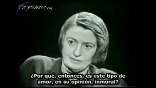 Ayn Rand explica qué hay de malo en quotamar al prójimoquot [upl. by Mat]