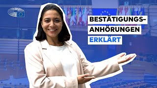 Anhörungen zur Bestätigung der Europäischen Kommission [upl. by Akihsat]