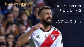 River Plate vs Boca Juniors 31 Copa Libertadores 2018  FINAL VUELTA  Resumen FULL HD [upl. by Ellwood]