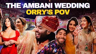 Biggest Baraat in history  ORRYs POV of Anant amp Radhika Ambanis Wedding [upl. by Anitel]